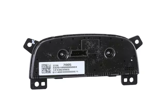 Auxiliary Heating and Air Conditioning Control Panel - GM (22967005)