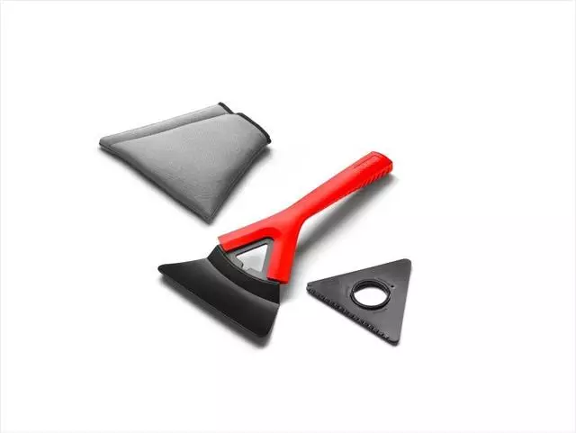 Ice Scraper with Window Cleaning Attachment - Audi (80A-096-010-E)