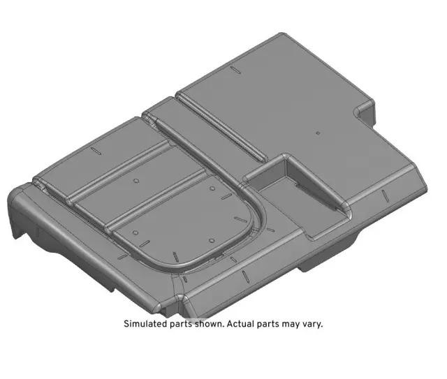 86555738 - Body: Seat Cushion Pad for Buick: Enclave | Chevrolet: Traverse, Traverse Limited Image