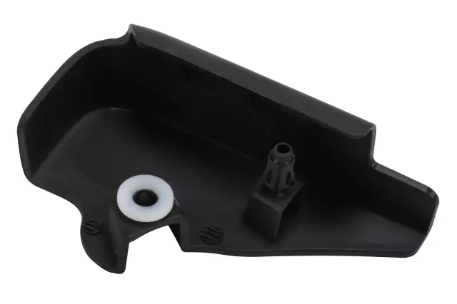 22968707 - : Jet Black Rear Passenger Side Seat Outer Hinge Finish Cover for Chevrolet: Silverado 1500, Silverado 1500 LD, Silverado 2500 HD, Silverado 3500 HD | GMC: Sierra 1500, Sierra 1500 Limited, Sierra 2500 HD, Sierra 3500 HD Image