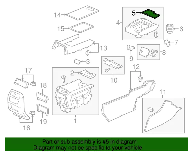 Pocket Mat - Honda (77297-TG7-A11ZA)