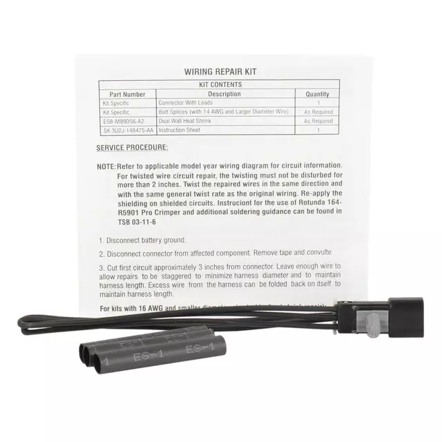 Wire Assembly - Ford (3U2Z-14S411-CBB)