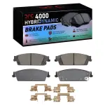4000119412 - : DFC HybriDynamic Brake Pads Hrdwr Kit for DYNAMIC FRICTION Image