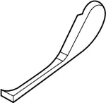 87305ZR20A - Body: Slide Panel for INFINITI: QX56 Image