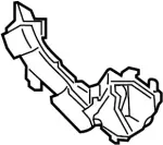 271261MA0A - HVAC: Duct for Infiniti Image