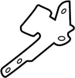 489884GB1B - : Gear Assembly Side Bracket for INFINITI: Q50 Image