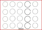 S86004STD - : Engine Piston Ring Set for Enginetech Image
