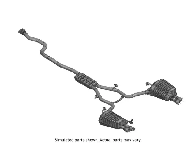 84515005 - : Exhaust Muffler with Exhaust Pipe for GM Image