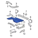 F2UZ1511135A - Body: Floor Pan for Ford Image