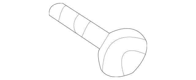 1639900803 - Rear Seat Bench: Screw for Mercedes-Benz: ML320, ML55 AMG Image image