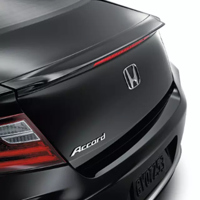 8F10T3L120 - Exterior: Deck Lid Spoiler, Crystal Black Pearl for Honda: Accord Image
