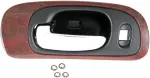 82094 - : Interior Door Handle Black Lever, Woodgrain Housing for Dorman Image
