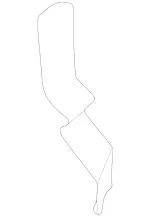 2236822102 - Side Walls: Dampening, a-Pillar for Mercedes-Benz: 350SD, Maybach S580, Maybach S680, S500, S580, S580e, S63 AMG E Performance Image