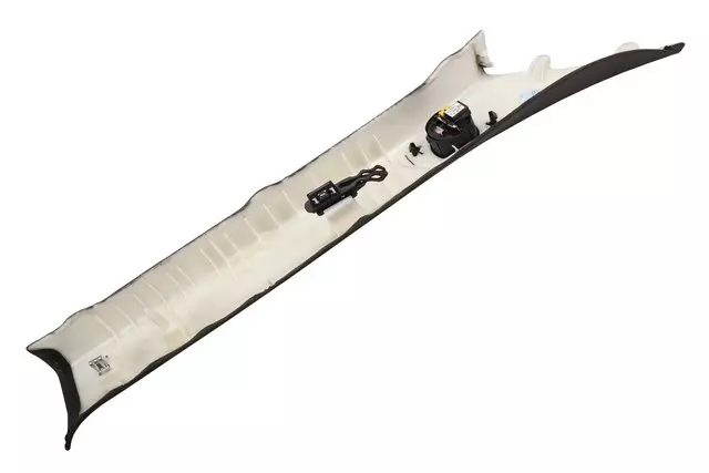 Jet Black Driver Side Windshield Garnish Molding - GM (23446862)