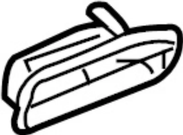 889301CA0A - Body: Release Cable Bezel for INFINITI: FX35, FX37, FX50, QX70 Image