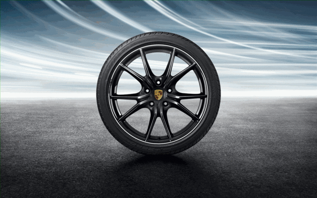 99204482056C9A - Exterior: Rim Trim Strips - White for Porsche: 718 Boxster, 718 Cayman, 718 Spyder, 911 Image