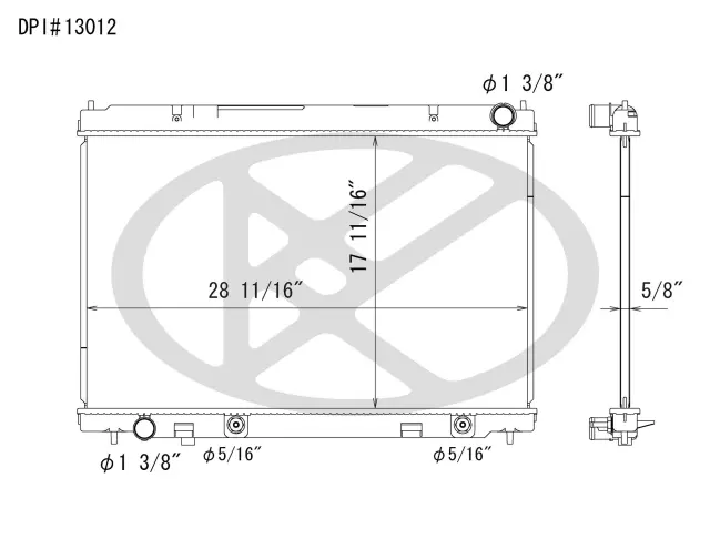 A13012 - : Koyorad Radiator for Koyo Image