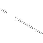 2C3Z2520001AAA - Body: Body Decal Kit for Ford: F-250 Super Duty, F-350 Super Duty, F-450 Super Duty, F-550 Super Duty Image