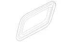 1678321300 - Heating and Ventilation: Flange Seal for Mercedes-Benz Image