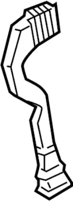 87609CS015 - Body: Air Duct for INFINITI: M45 Image