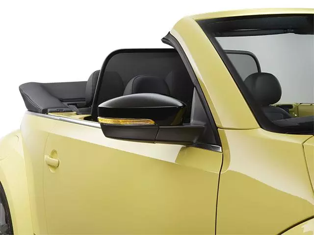 5C0072530041 - Exterior: Black Mirror Caps - Black for Volkswagen: Beetle Image