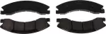 D10601PA0A - : OEM NEW 12-19 Nissan NV1500 NV2500 S SL SV Front Disc Brake Pad Kit  D1060-1PA0A for Nissan: NV1500, NV2500, NV3500 Image
