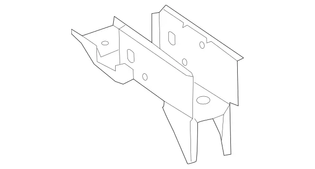 9063101946 - Body: Rear Bracket for Mercedes-Benz: Sprinter 4500 Image