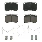 ZD466A - : QuickStop Front Disc Brake Pad Set Ceramic for WAGNER BRAKE Image