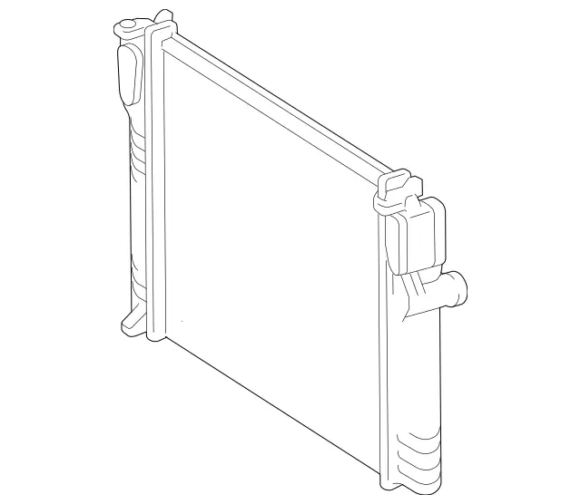 211500010264 - : Cooler for Mercedes-Benz: E320 Image