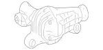 1663300300 - Front Axle: Front Axle Differential for Mercedes-Benz Image
