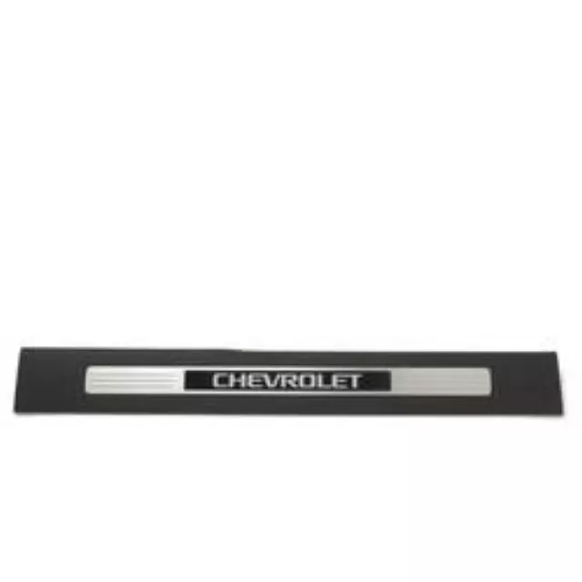 Chevy Silverado Suburban Avalanche Stainless Steel Door Still Trim Plates OEM - GM (17802520)