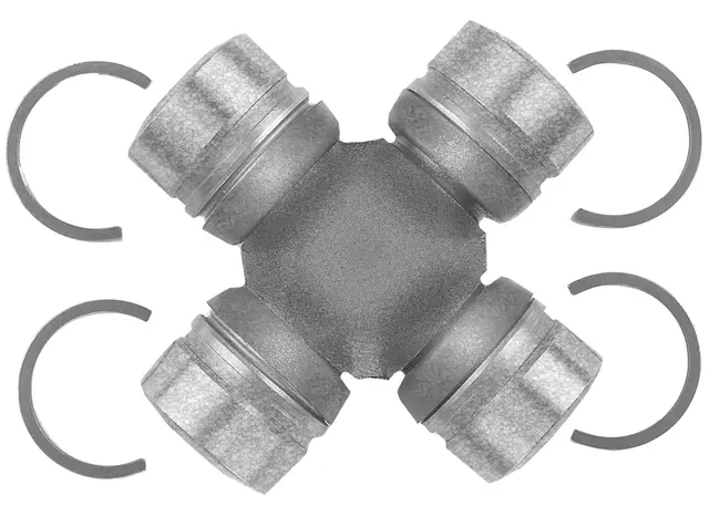 45U0104 - Front Drive Axle: Drive Shaft Universal Joint for Chevrolet: Blazer, C/K Pickup, K5 Blazer, Suburban K10, Suburban K20, Suburban V10, Suburban V1500, Suburban V20, Suburban V2500, V10, V20 | Dodge: Ram 1500, Ram 2500, Ramcharger, W100, W150, W250, W350 | Ford: Bronco, Bronco II, Explorer, F-150, F-250, Ranger | GMC: Jimmy, K1500 Pickup, K2500 Pickup, Suburban K1500, Suburban K2500, V1500 Suburban, V2500, V2500 Suburban | Jeep: Cherokee, CJ7, Grand Cherokee, Grand Wagoneer, J10, J20, Wagoneer, Wrangler | Mazda: B2300, B3000, B4000, Navajo Image