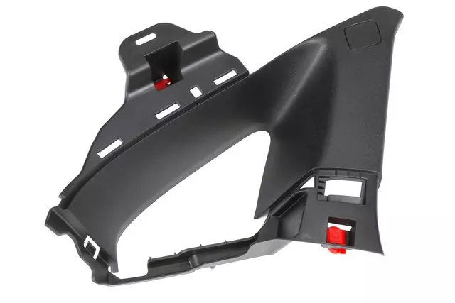 Jet Black Driver Side Quarter Window Trim Panel - GM (23407785)