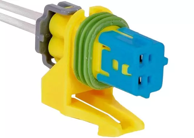 PT1607 - Electrical, Lighting and Body: Multi-Purpose Wiring Connector for Buick: Terraza | Cadillac: CTS, Escalade, Escalade ESV, Escalade EXT | Chevrolet: Avalanche, Avalanche 1500, Avalanche 2500, Cavalier, Cobalt, Colorado, Corvette, Impala, Malibu, Monte Carlo, Silverado 1500, Silverado 1500 Classic, Silverado 1500 HD, Silverado 2500, Silverado 2500 HD, SSR, Suburban 1500, Suburban 2500, Tahoe, Uplander | GMC: Canyon, Sierra 1500, Sierra 1500 Classic, Sierra 1500 HD, Sierra 2500, Sierra 2500 HD, Yukon, Yukon XL 1500, Yukon XL 2500 | Hummer: H2 | Isuzu: i-280, i-290, i-350, i-370 | Pontiac: G5, G6, Montana, Sunfire | Saturn: Aura, Relay Image