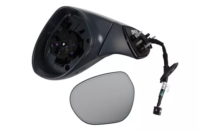 Driver Side Door Mirror Kit with Housing, Cover, Bezel, and Bolts - GM (84144742)