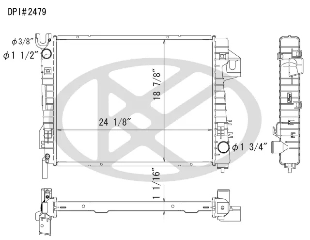 A2479 - Cooling Systems: Koyorad Radiator for Koyo Image