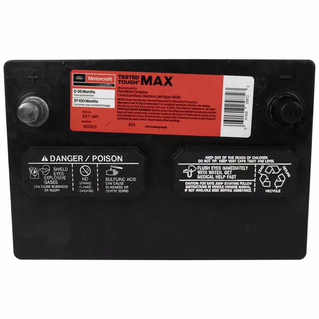 Motorcraft Vehicle Battery - Ford (BXT-36-R)