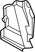 27126AM600 - : Cabin Air Intake Duct for Infiniti Image