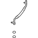 CT4Z7A030A - Cooling System: Cooler Line for Ford: Edge, Special Service Police Sedan, Taurus Image