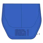 MR3Z9920000AB - Body: Stripe Tape for Ford: Mustang Image