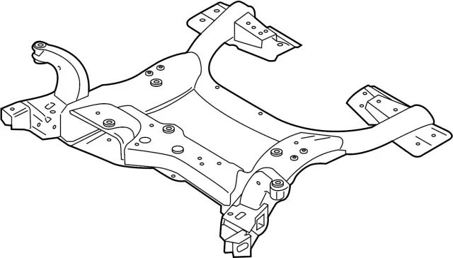 544015DA0A - Suspension: Cross-member for INFINITI: QX30 Image