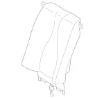 22092087301A20 - : Seat Back Assembly for Mercedes-Benz Image
