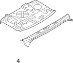 794121MA0A - Body: Trough for Infiniti Image