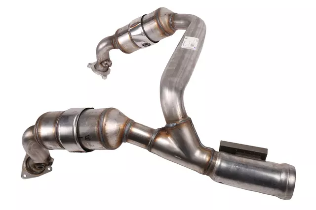 84769824 - : Part# 84769824 Three-Way Catalytic Converter with Exhaust Pipe for Cadillac: Escalade, Escalade ESV | Chevrolet: Suburban, Tahoe | GMC: Yukon, Yukon XL Image