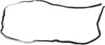 668327S000 - Body: Extension Panel Seal for Nissan: Armada, Pathfinder Armada, TITAN Image