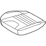 GJ5Z7862900BD - Body: Seat Cover for Ford: Escape Image