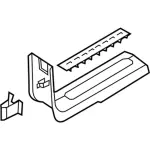 DB5Z7813208CC - : Scuff Plate for Ford: Police Interceptor Utility Image