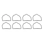 MS97369 - : Engine Intake Manifold Gasket Set for FEL-PRO Image