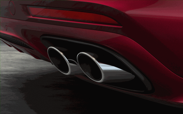 971044232C - Exterior: Sports Exhaust System for Porsche: Panamera Image