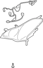 260751BA0B - : Composite Headlamp for Infiniti Image